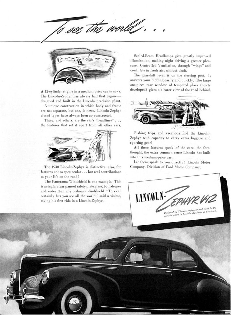 1940 Lincoln Zephyr 13